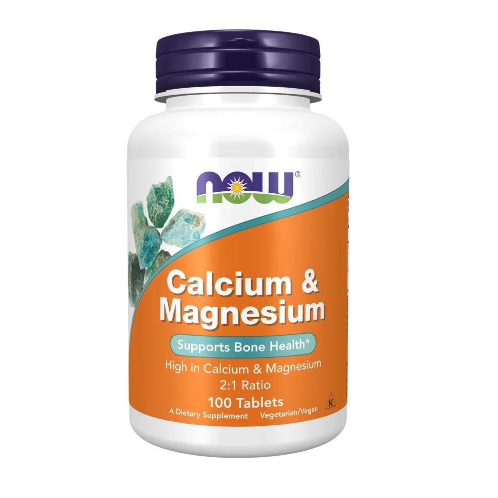 NOW FOODS Calcium & Magnesium