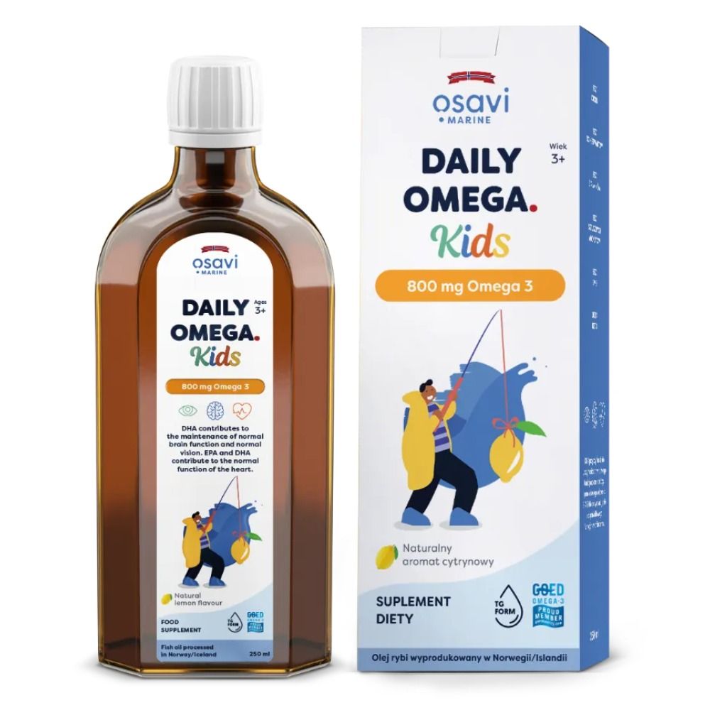 Osavi Daily Omega Kids 800 mg, Zitronengeschmack