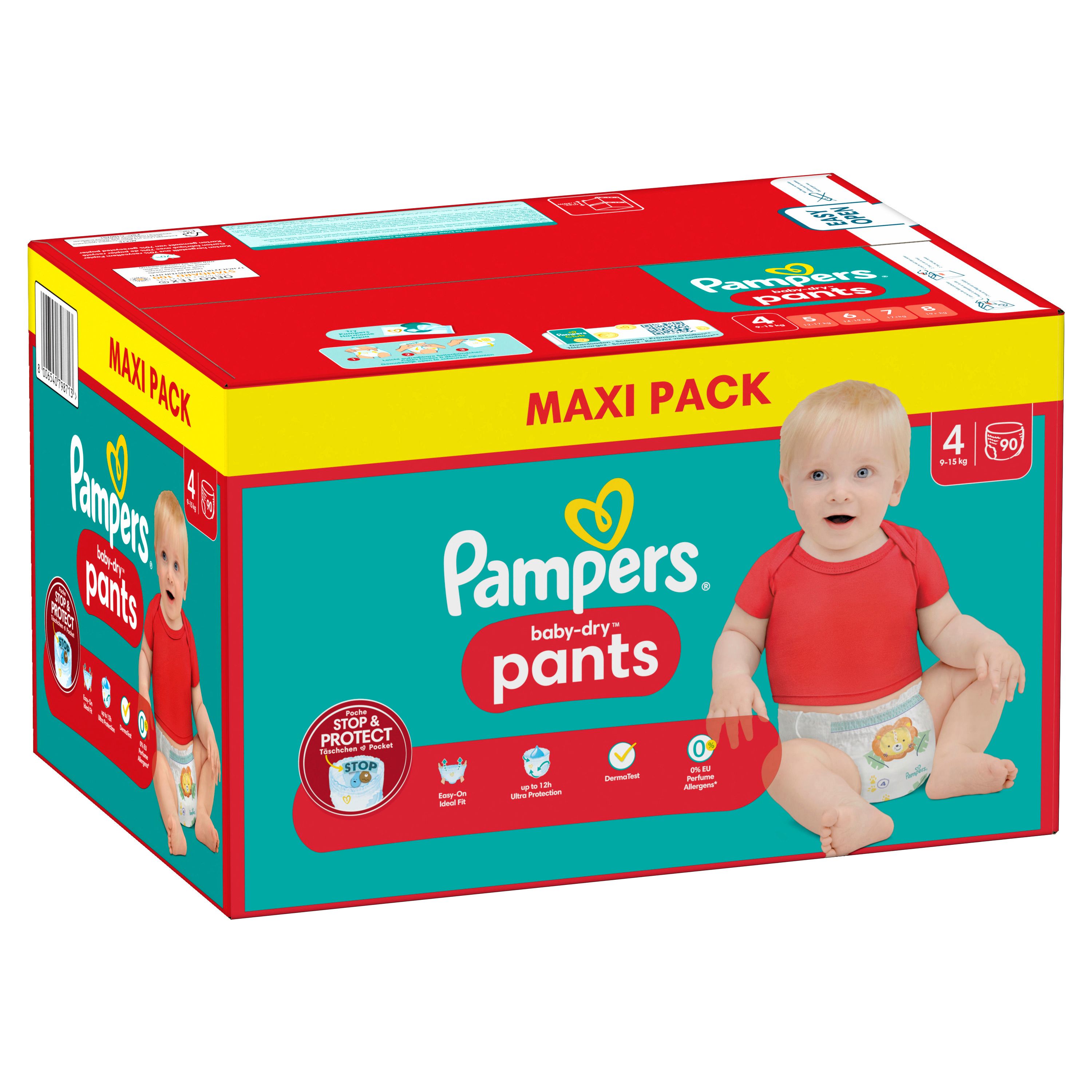 Pampers - Windeln "Baby Dry Pants" Gr.4, 9-15kg
