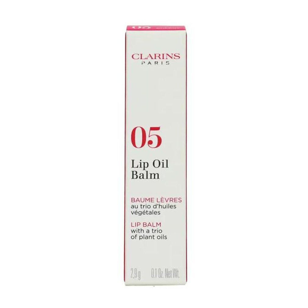 Verpackung des Lip Oil Balm. Produktname: 05 Lip Oil Balm. Text: Baume Lèvres, 2,9 g.