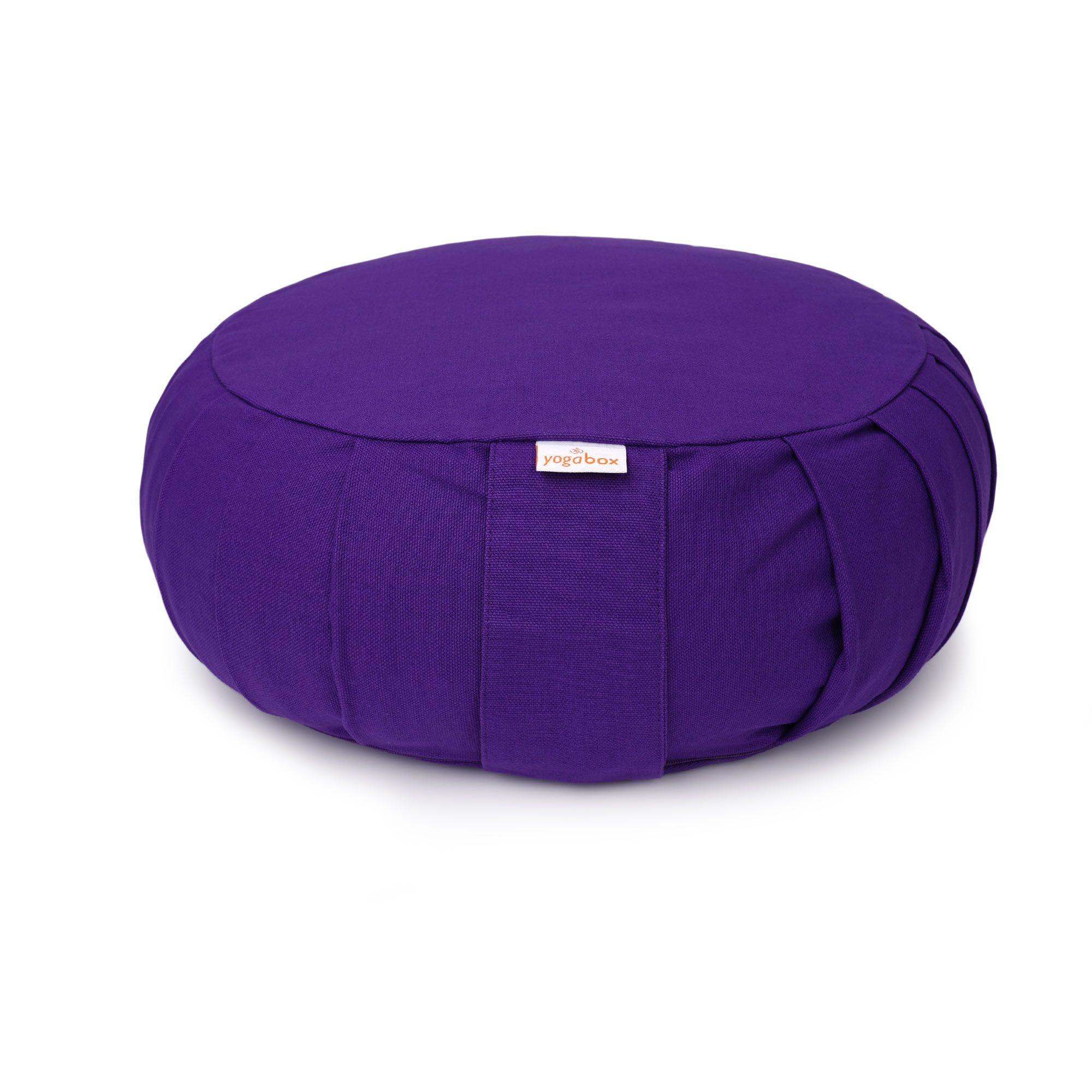 yogabox Meditationskissen / Yogakissen Zafu Basic mit ZIP - lila 31 x 15,0 cm 1 St