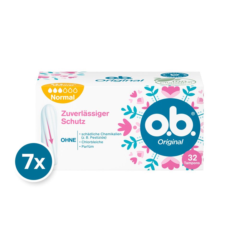 O.b. - Tampons 'Original Normal' 7x32 St Tampon