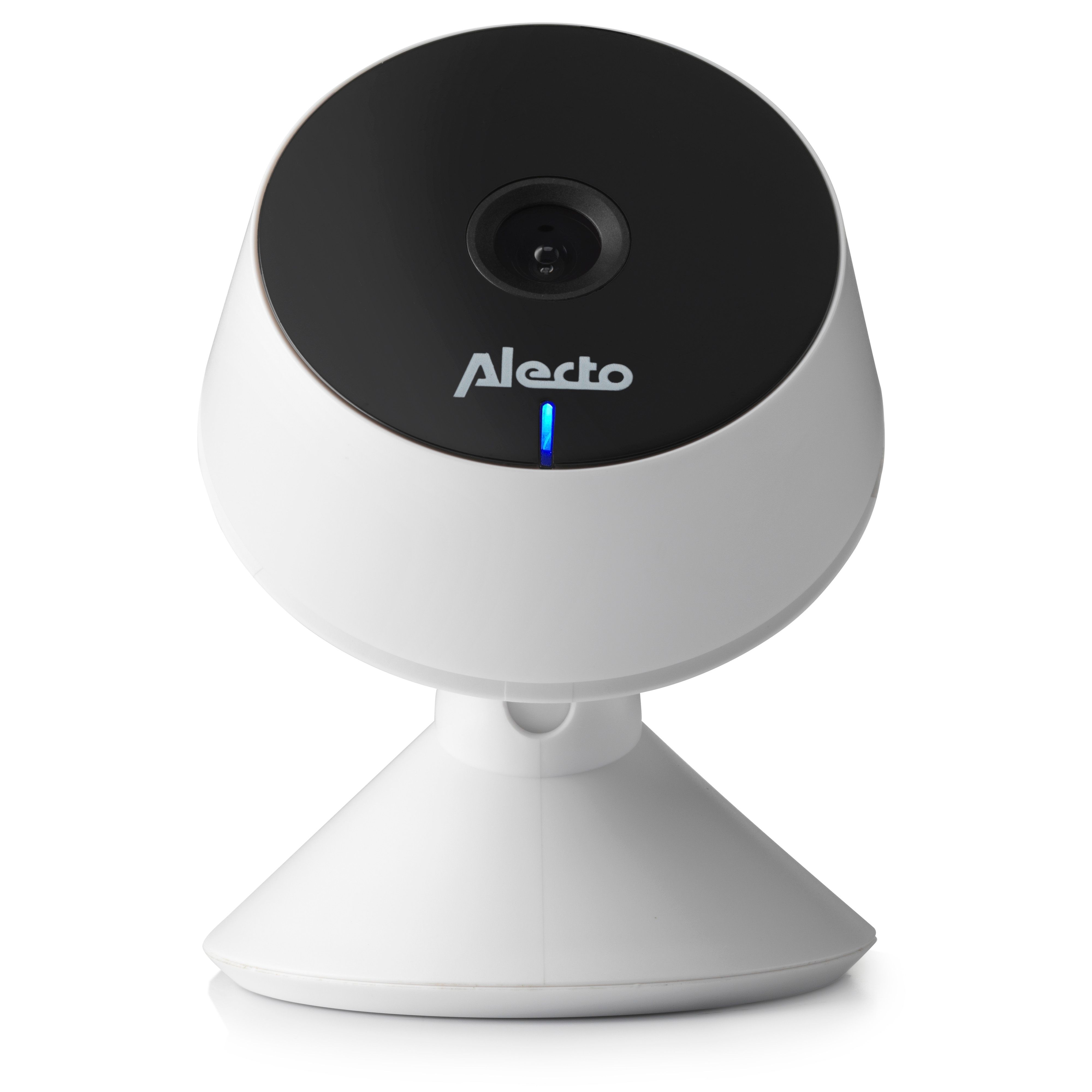 Alecto SMARTBABY5 WLAN-Babyphone mit Kamera Weiß 128GB Full-HD 100° Blickwinkel