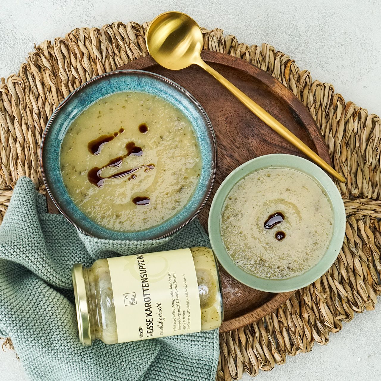 Wacker Weiße Karottensuppe Bio