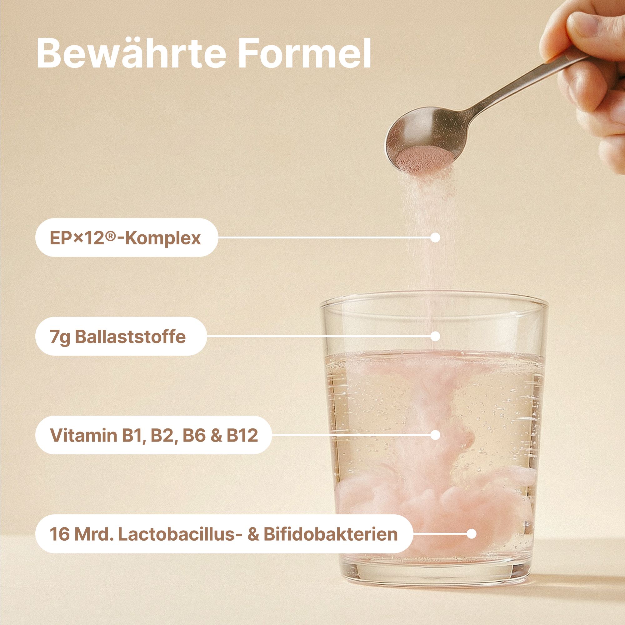 BRAINEFFECT Daily Gut Pulver Erdbeere