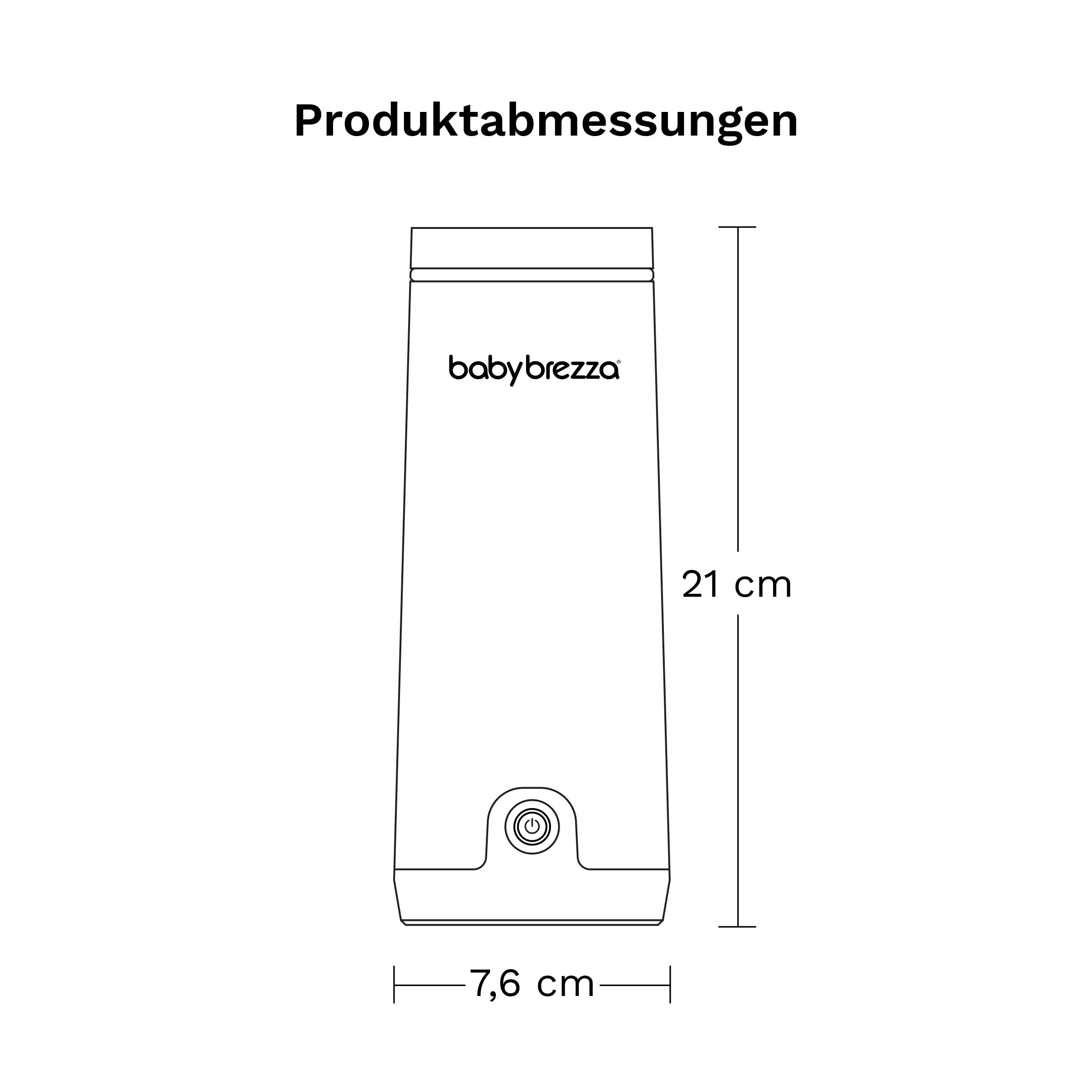Baby Brezza Tragbarer Muttermilch- & Wasserwärmer