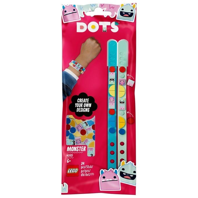 LEGO DOTS Braccialetti mostro