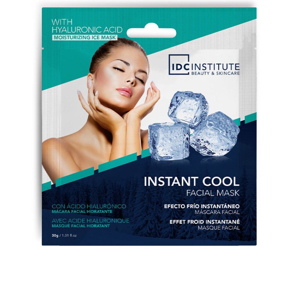 Feuchtigkeitsspendend Gesichtsmaske idc Institute Instant Cool