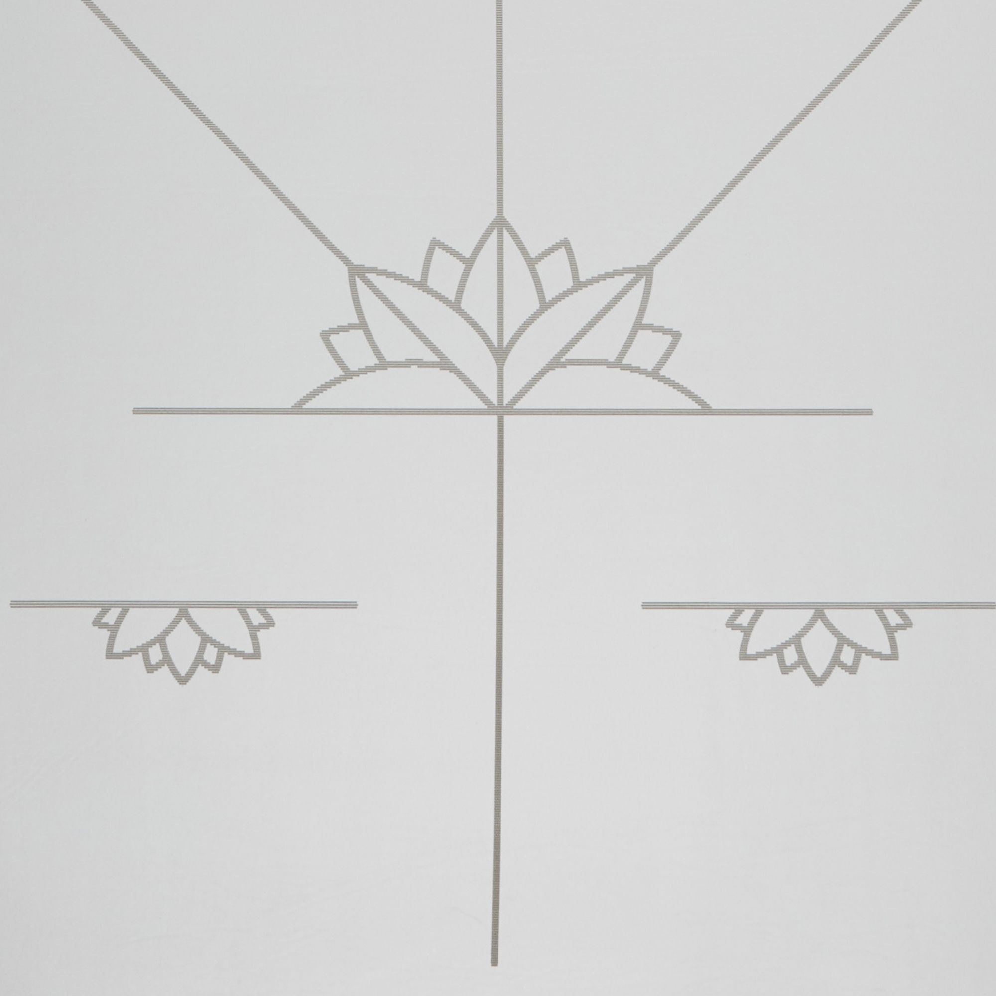 Myga Yoga Ausrichtungs-Matte - Grau