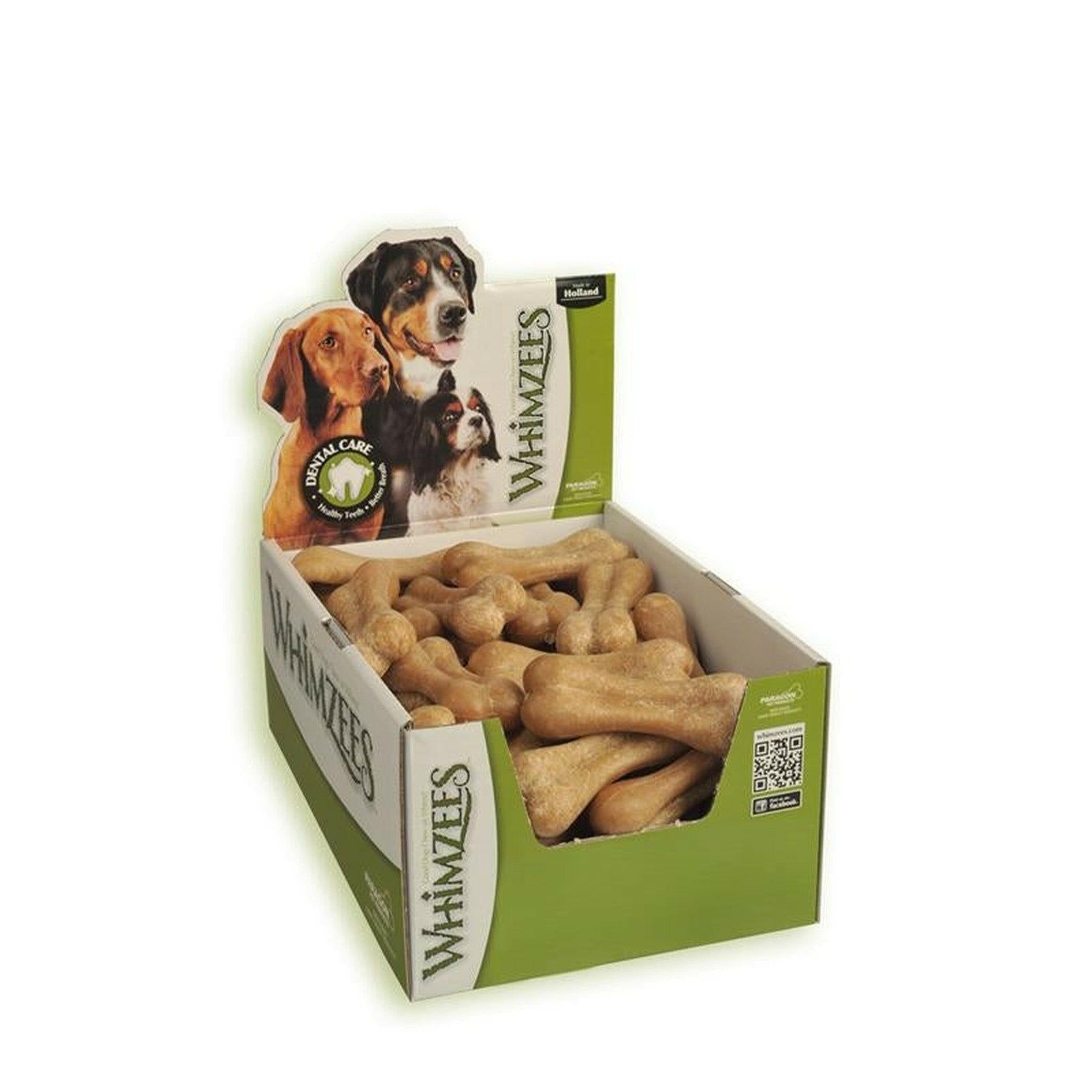 Whimzees Reisknochen im Display 3 kg
