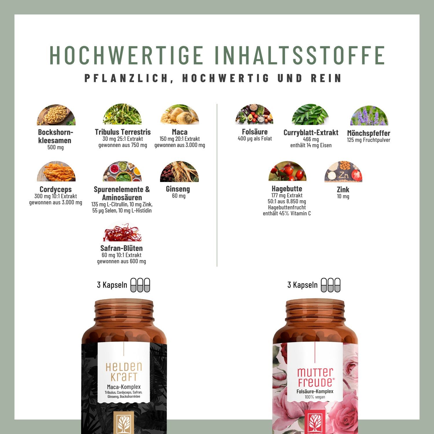 Familienwunsch-Paket: MUTTERFREUDE & HELDENKRAFT - NATURTREU®
