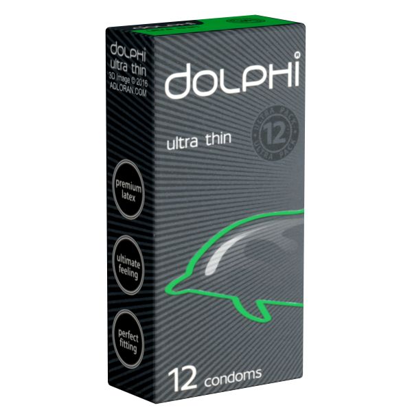 Dolphi *Ultra Thin* extrazarte Kondome für das perfekte Haut-an-Haut-Gefühl