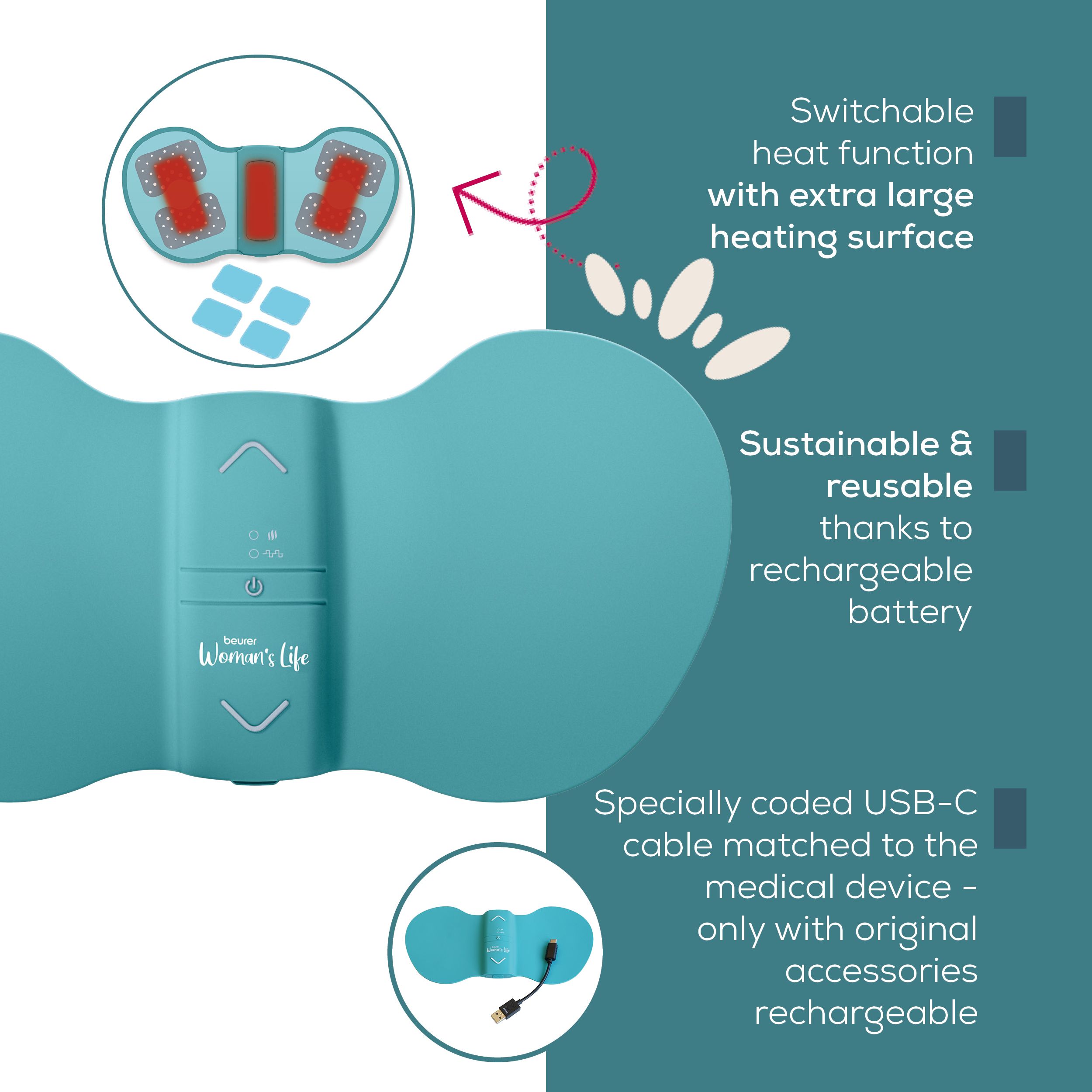 Beurer EM 55 Menstrual Relax+