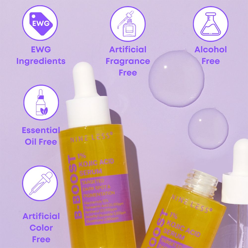 NINE LESS B-Boost Kojic Acid Face Serum