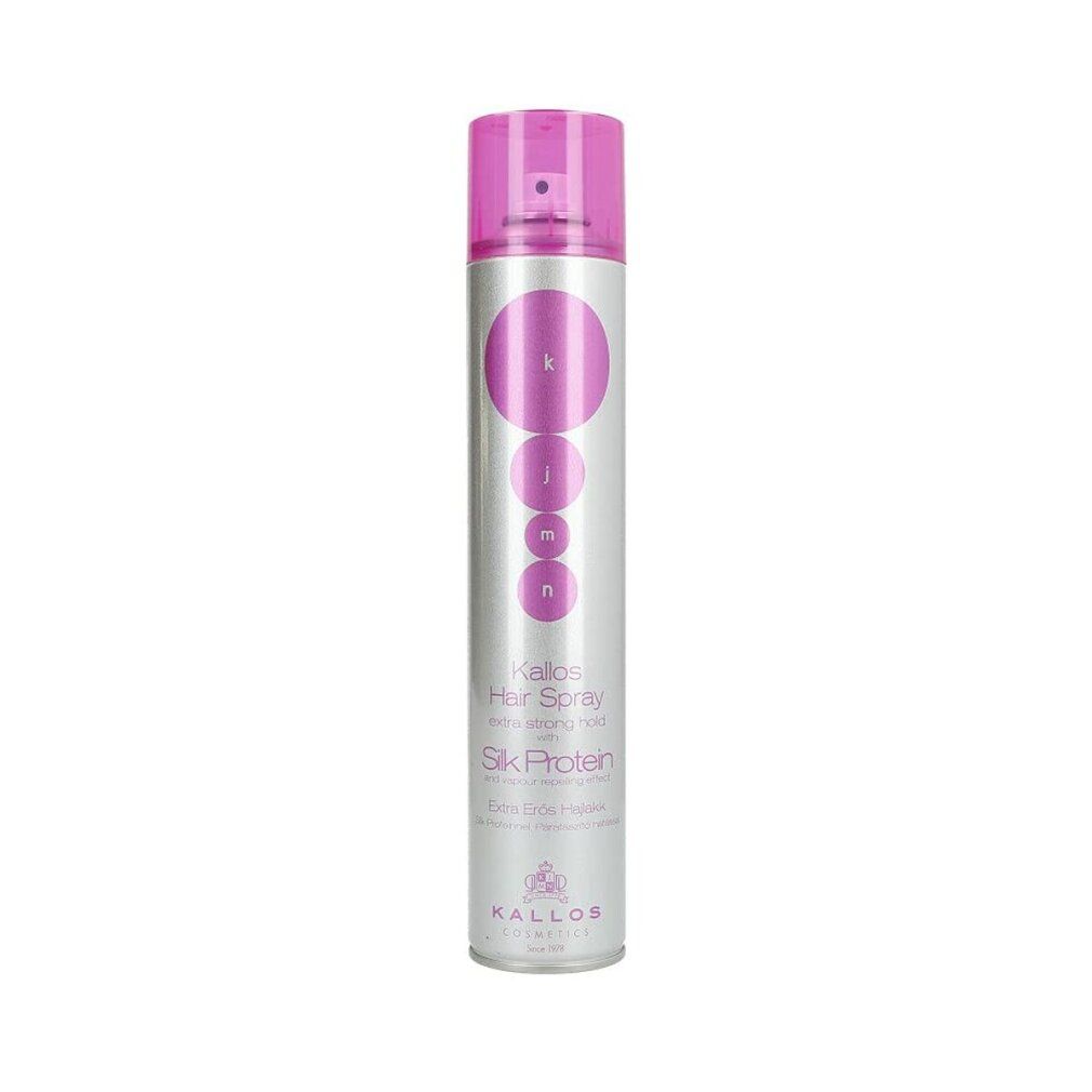 Silk Protein Haarspray für starken Halt