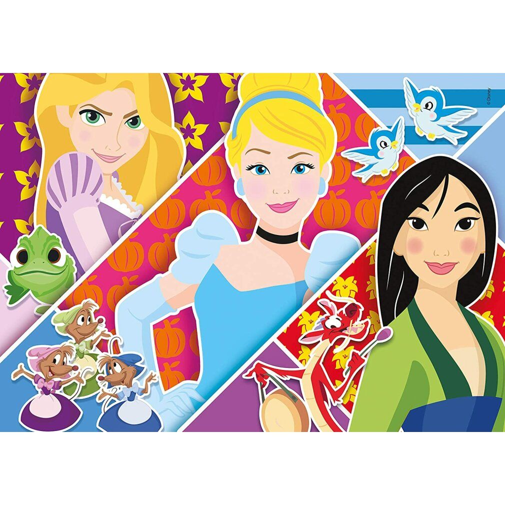 Clementoni 2X20Pcs.Puzzle Disney Princess 24766 X6