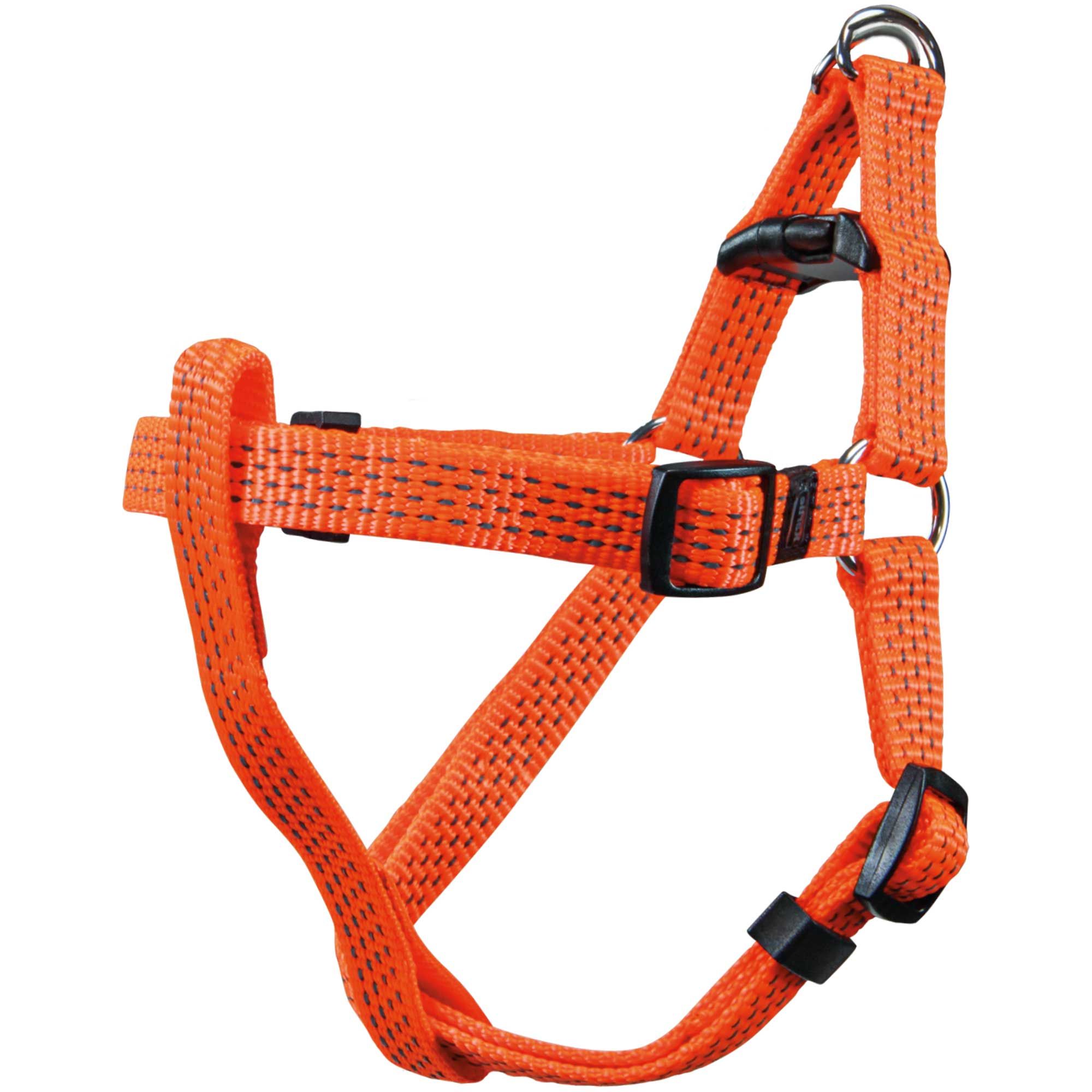 Reflex Hundegeschirr - aus pflegeleichtem Nylon mit Zugentlastung