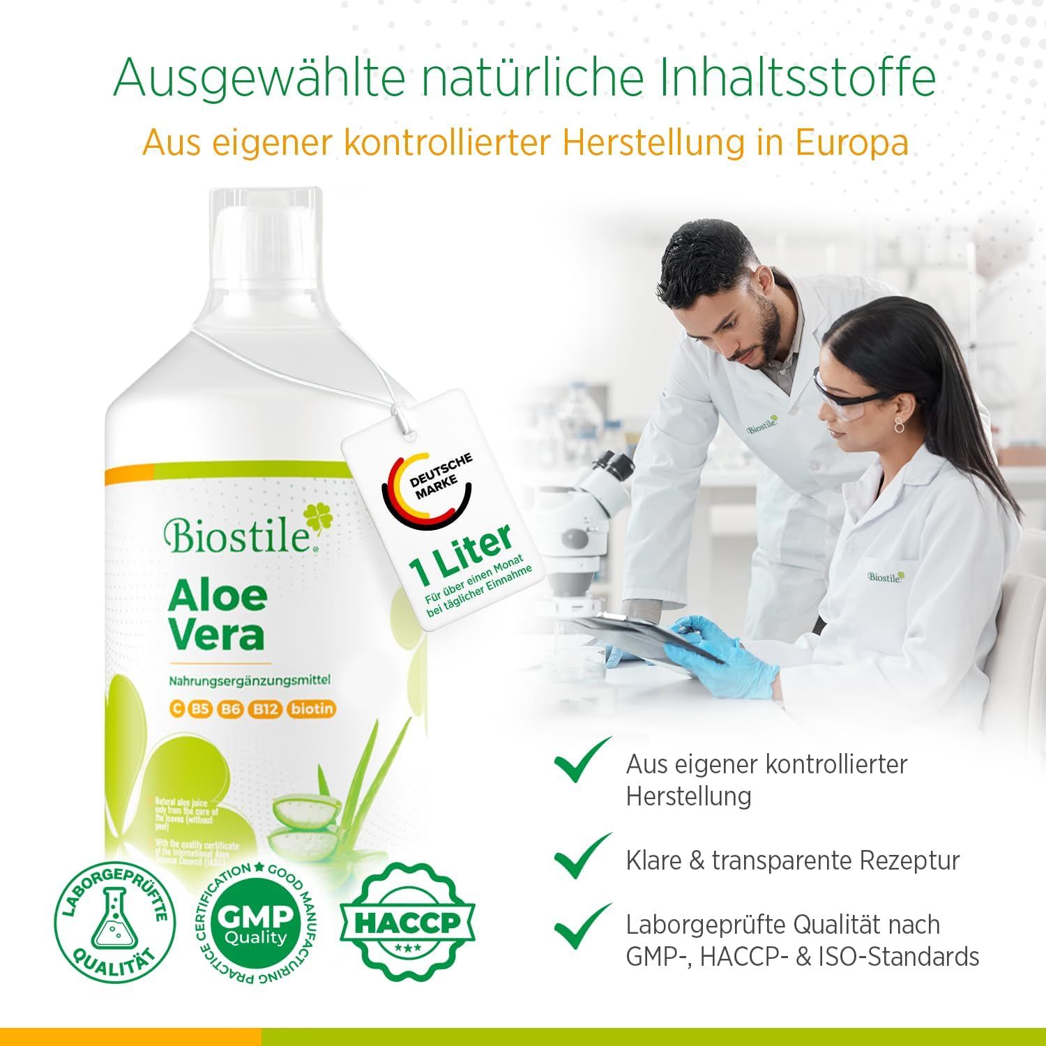 Biostile Aloe Vera Saft Angebot