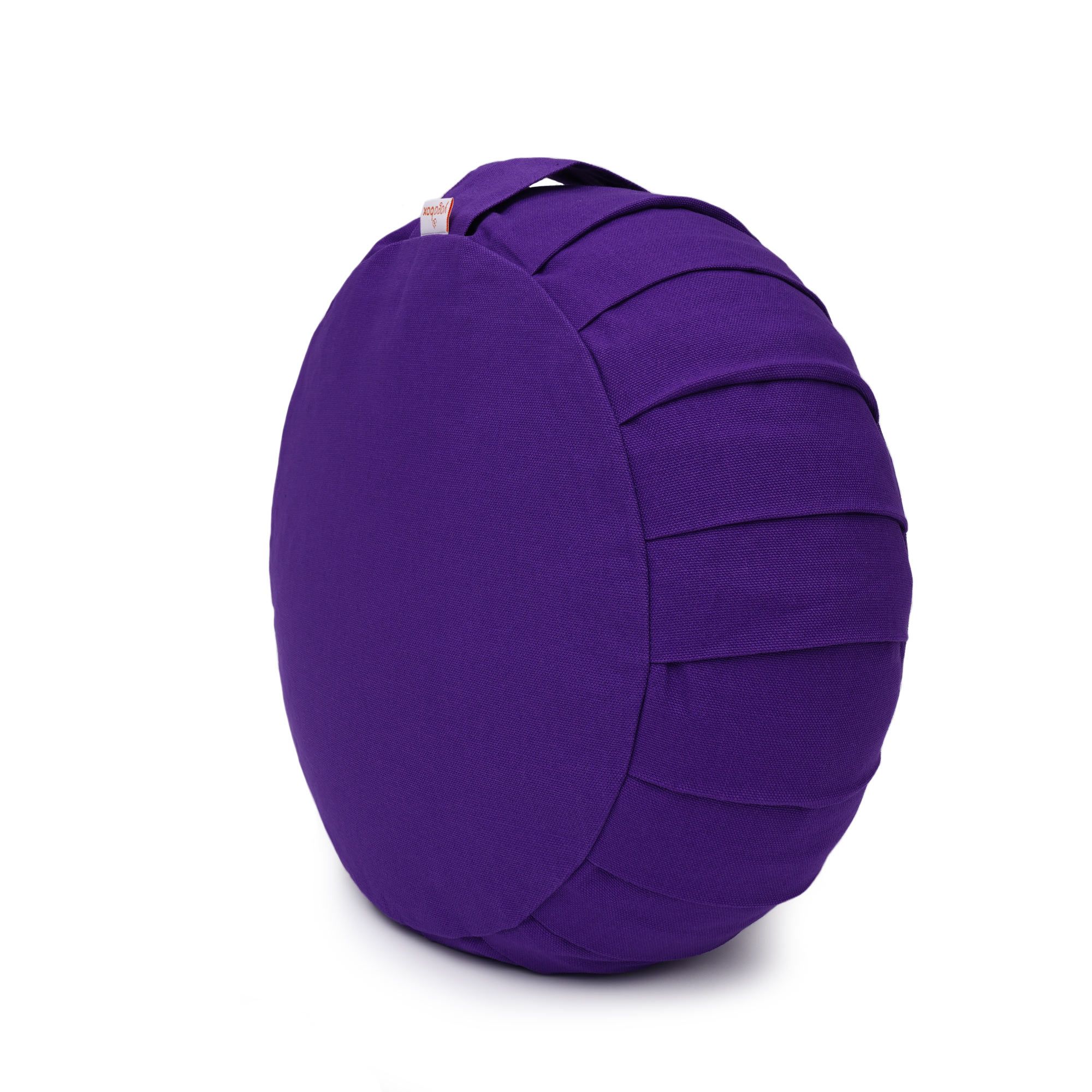 yogabox Meditationskissen / Yogakissen Zafu BASIC mit ZIP - lila - 31 x 31 x 15,0 cm