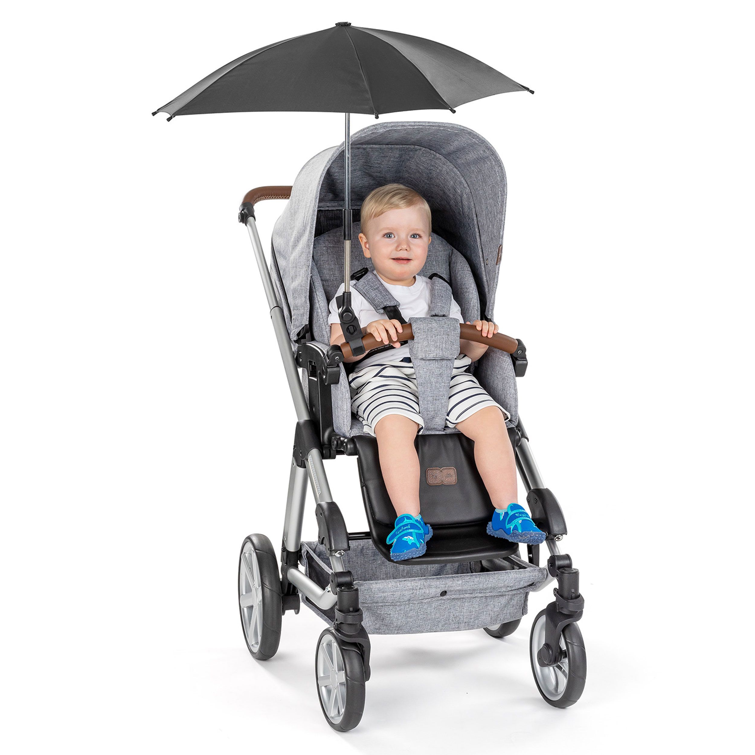 reer ShineSafe Kinderwa-Sonnenschirm, schwarz (90225368)