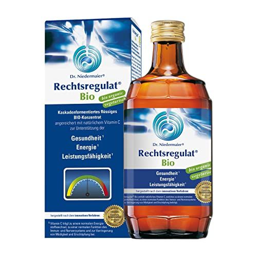 Dr. Niedermaier Rechtsregulat Bio: Kaskadenfermentiertes flüssiges Konzentrat zur Unterstützung von Gesundheit und Energie.