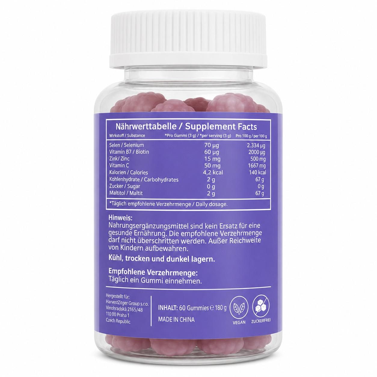 Canitat M Haut Haare Nägel Gummies