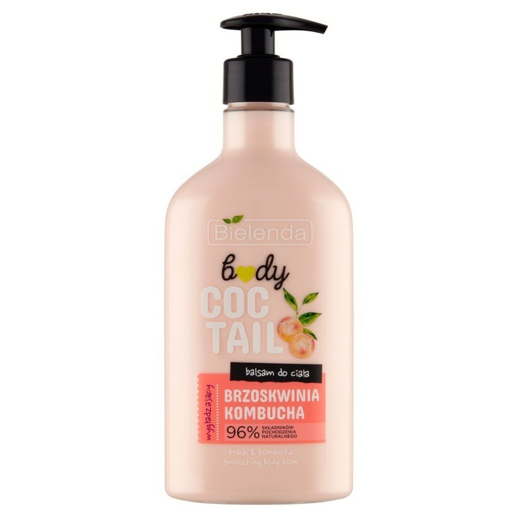 Bielenda Body Coctail Glättende körperlotion Pfirsich & Kombucha