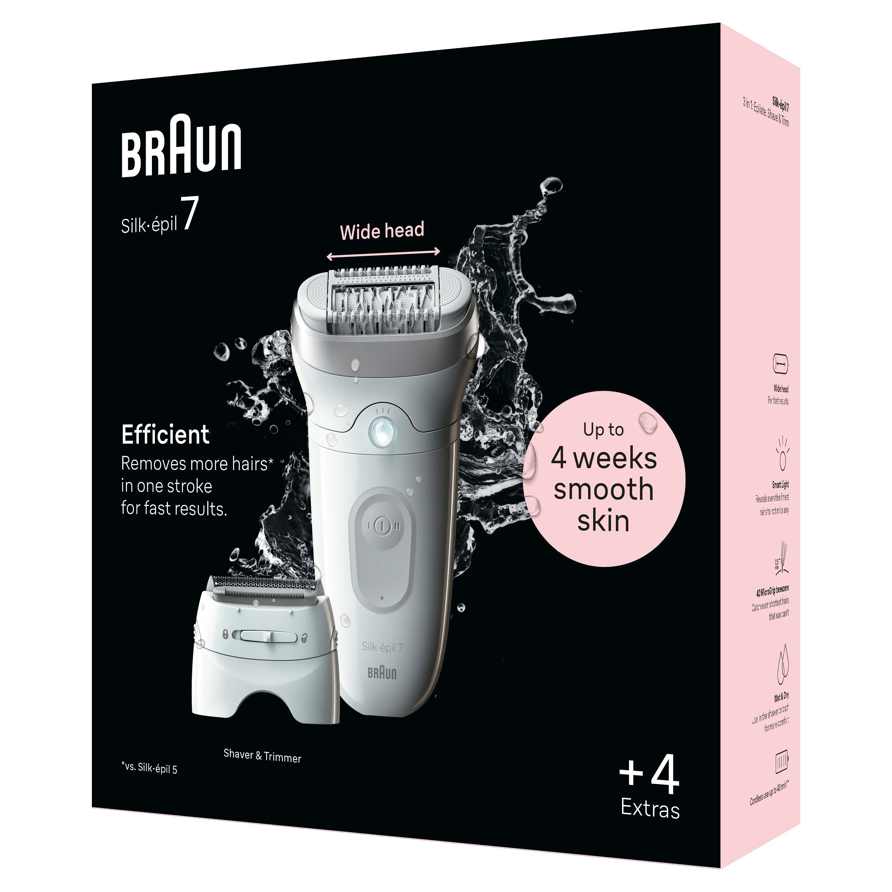 Braun - Epilierer "Silk-épil 7 7-041"