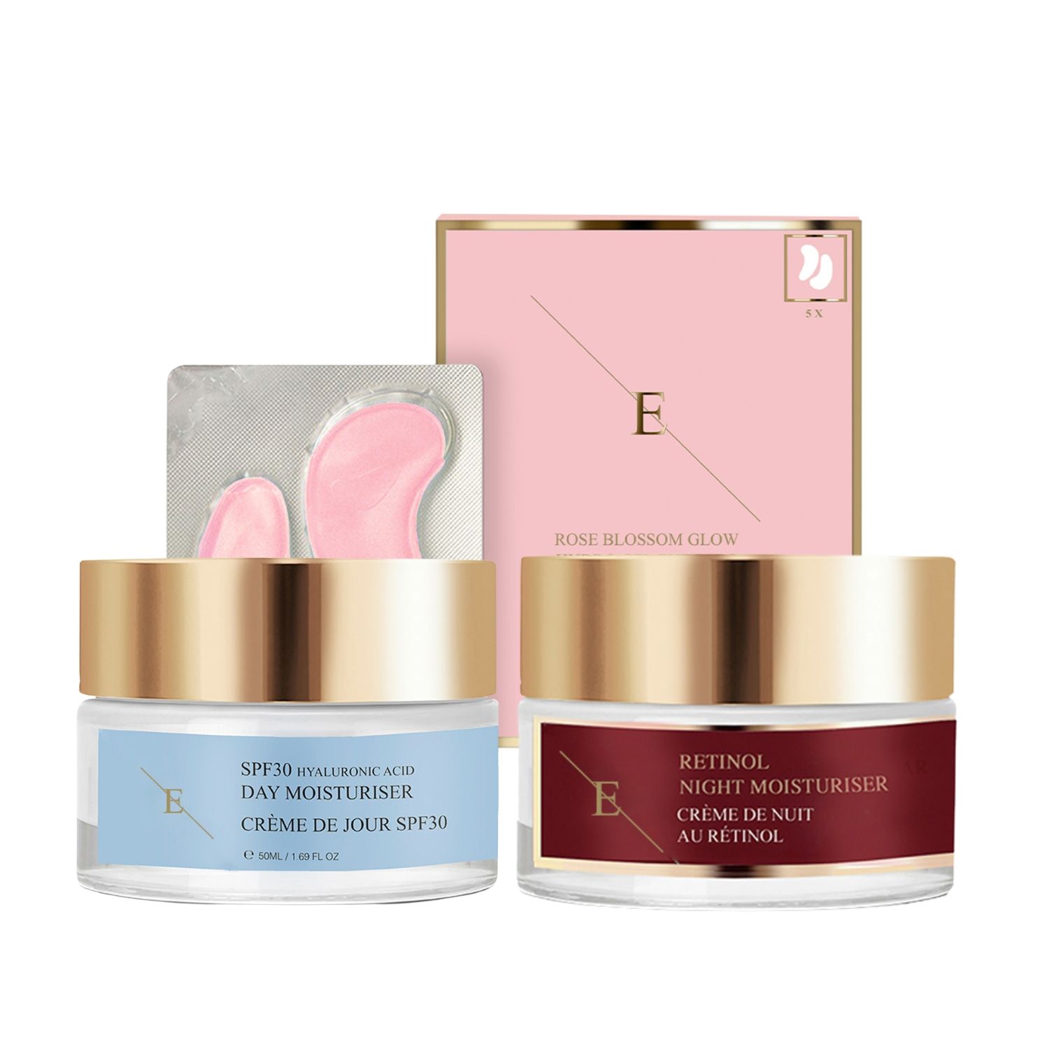 ErthSkin London Retinol-Nachtset & SPF-Tagesset