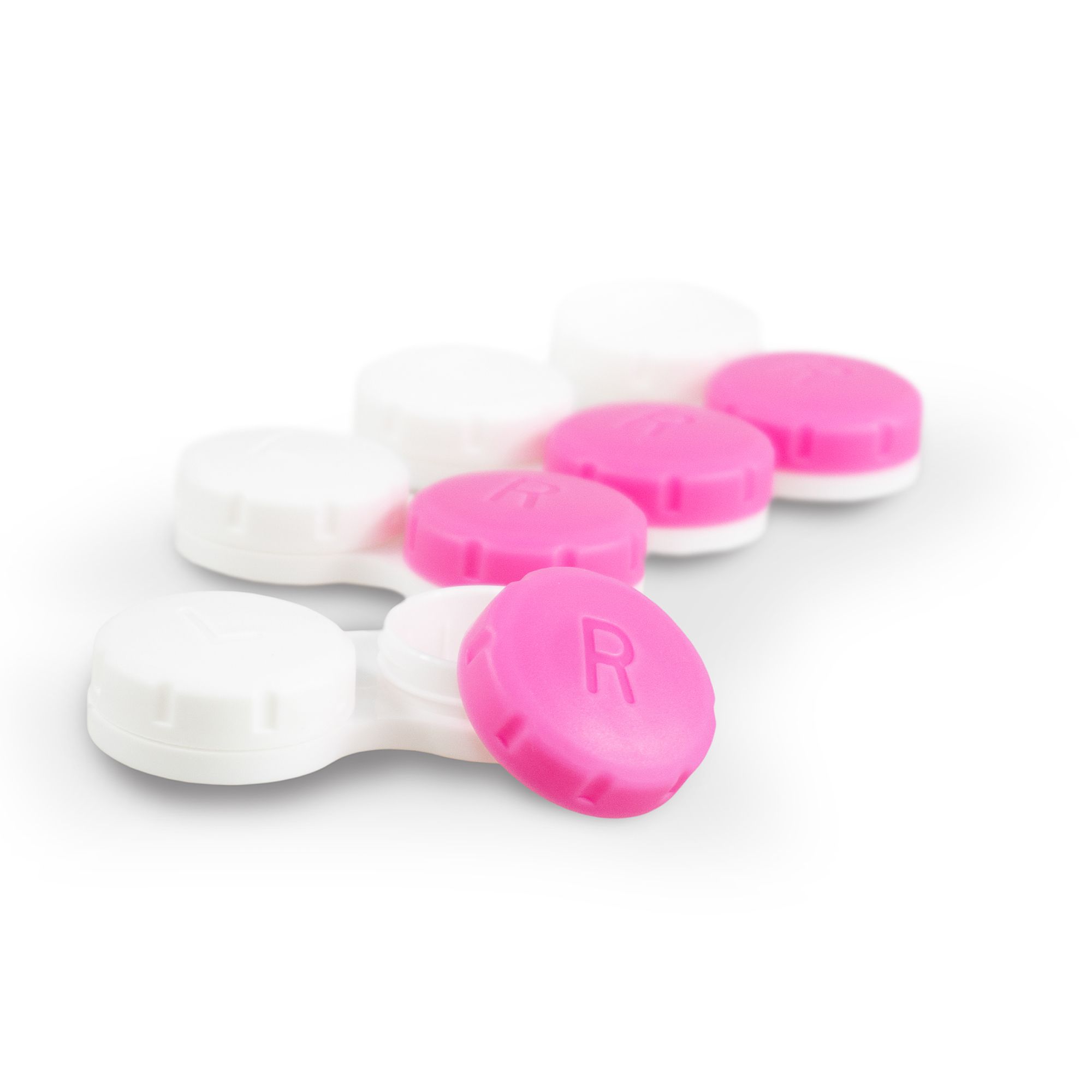 TAMPEN Kontaktlinsenbehälter 12er - rosa
