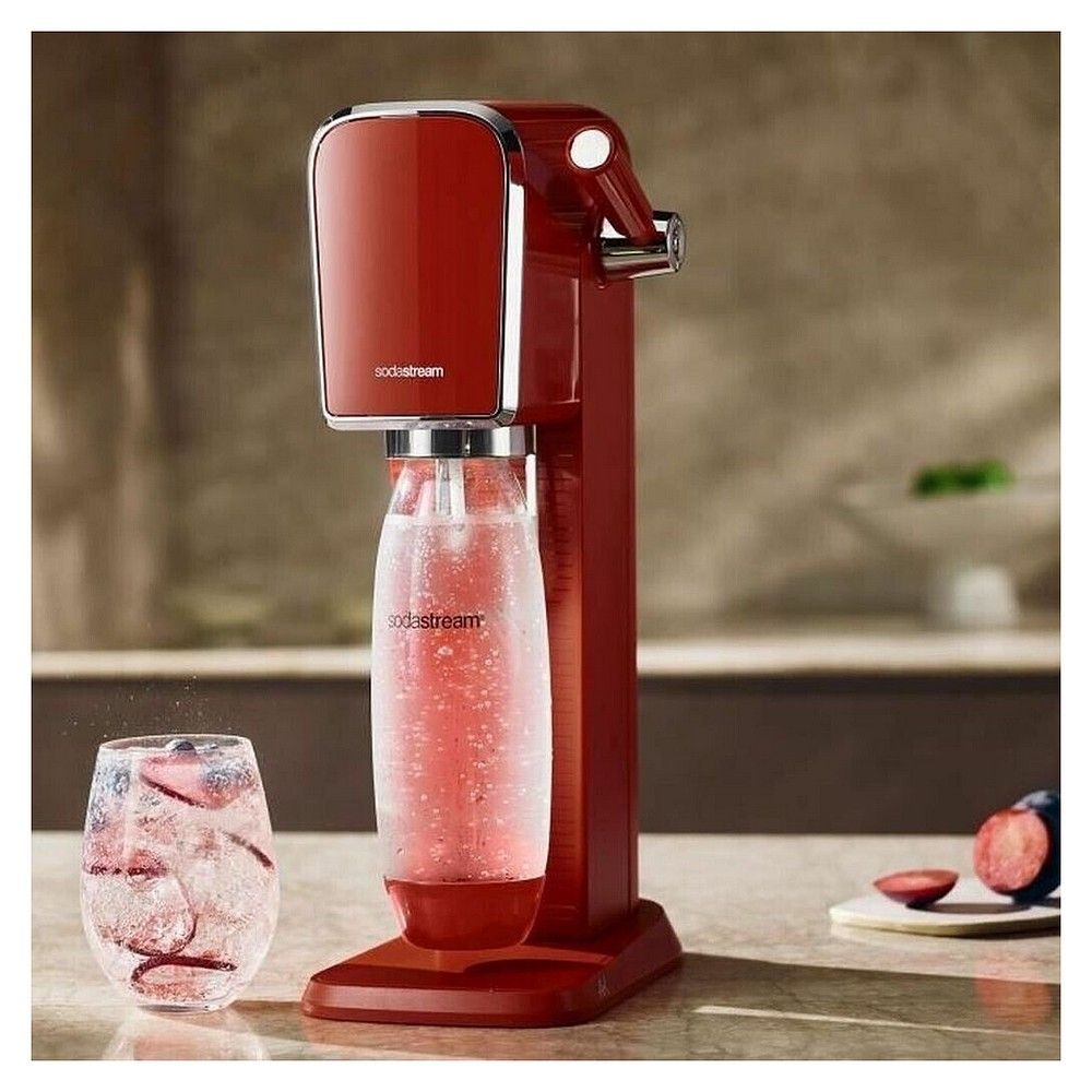 SodaStream Art Wassersprudler, Rot/Mandarine