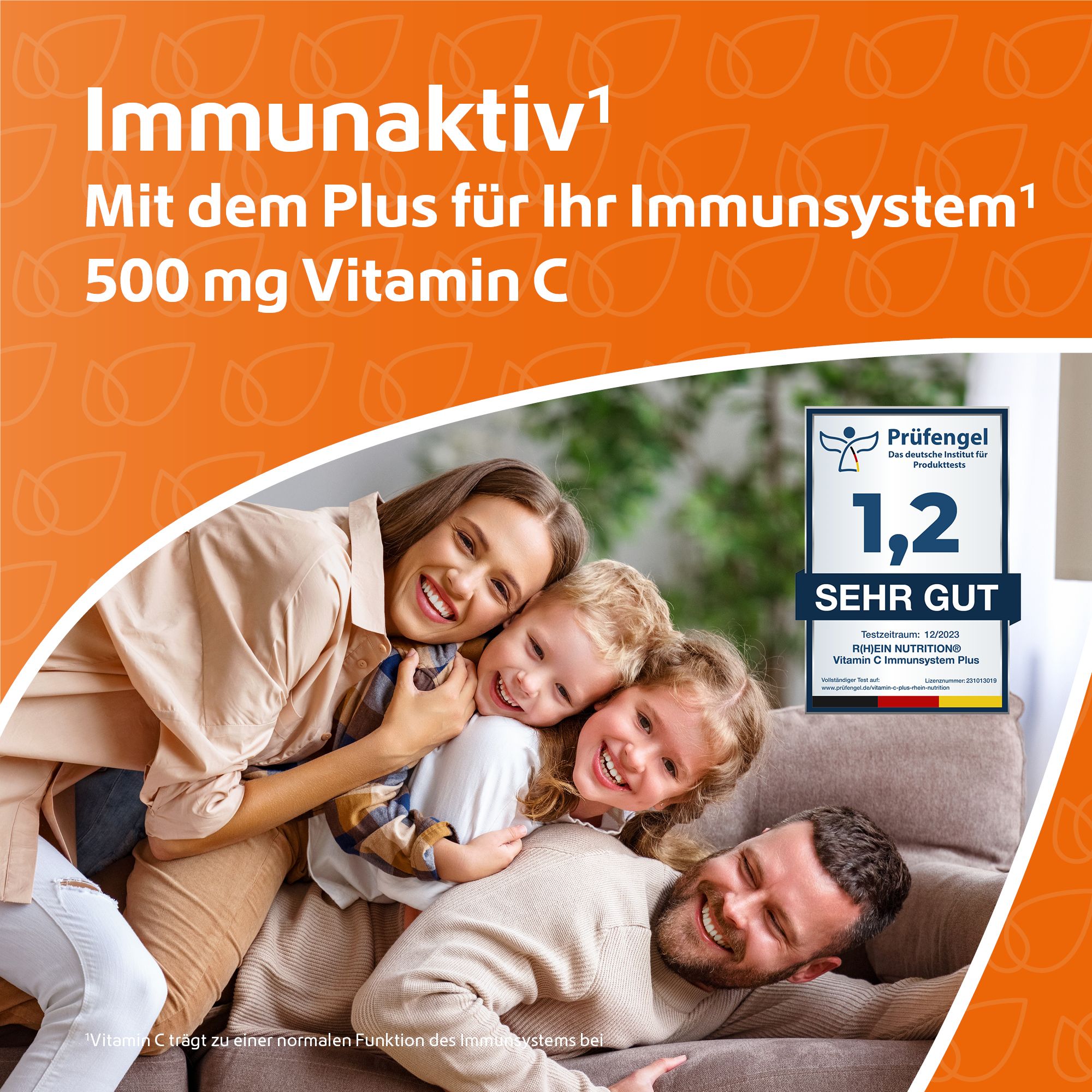 R(h)ein Nutrition Vitamin C Immunsystem Plus 3x120 St Kapseln