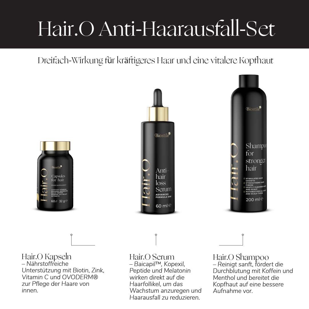 Biostile Hairo.O Set gegen Haarausfall