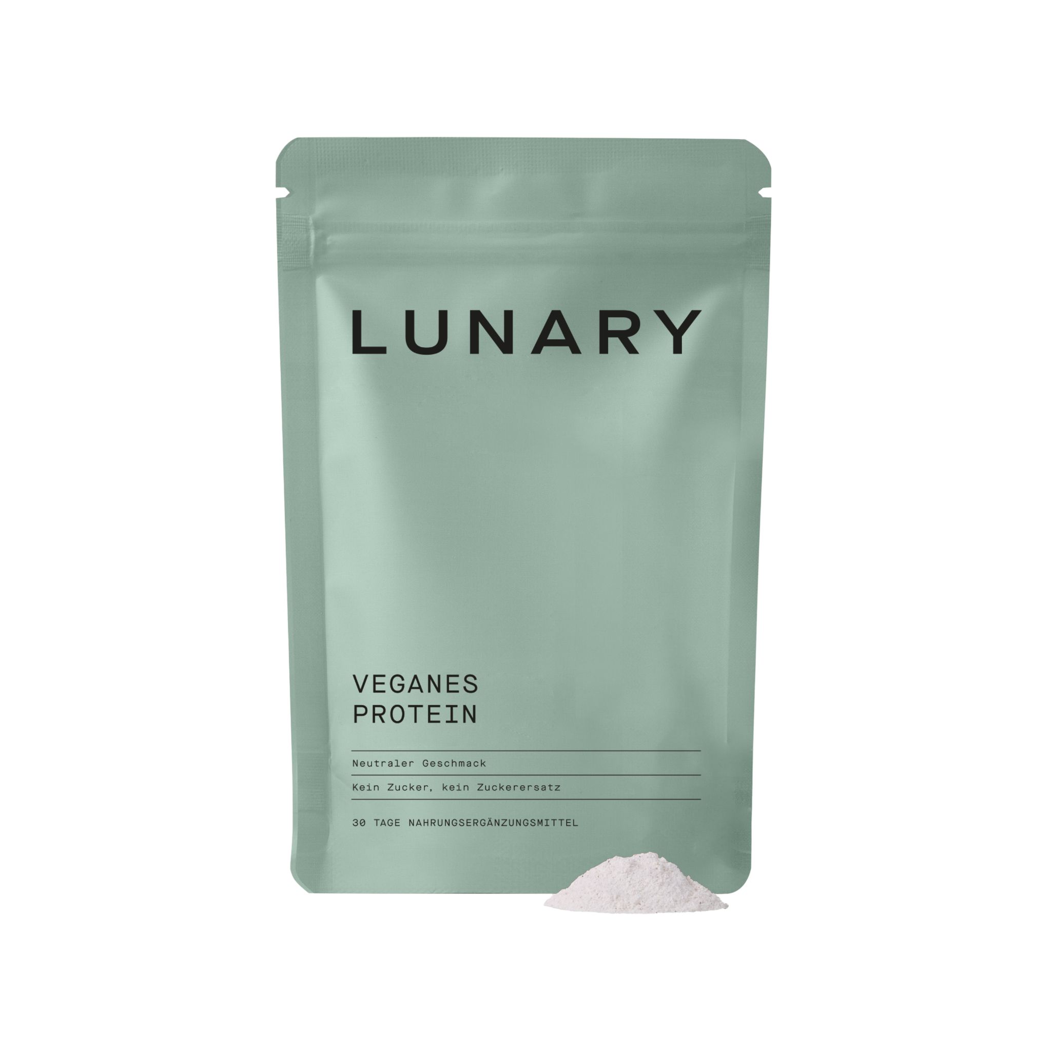 Lunary Veganes Proteinpulver mit Inulin, 23g Protein pro Portion 450 g Pulver