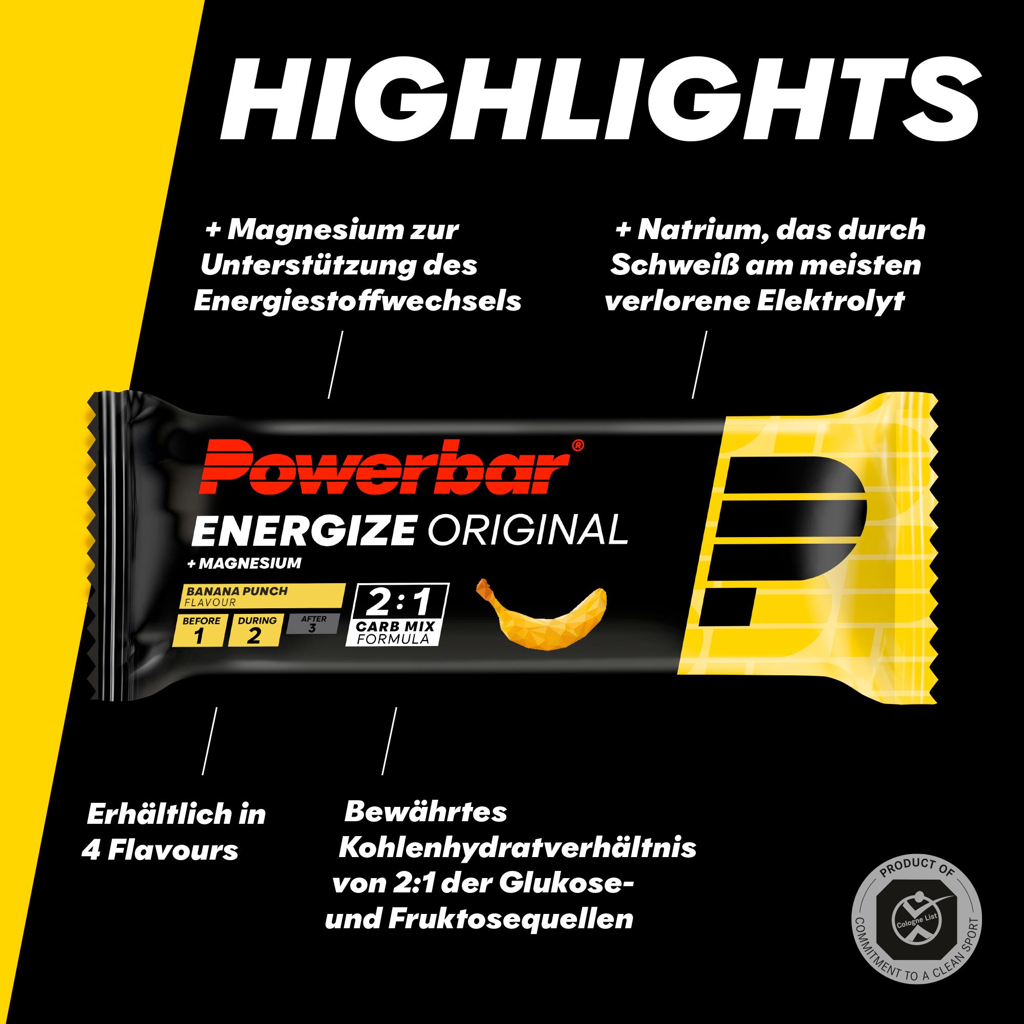 Energize Original  Powerbar (Packung mit 15 )