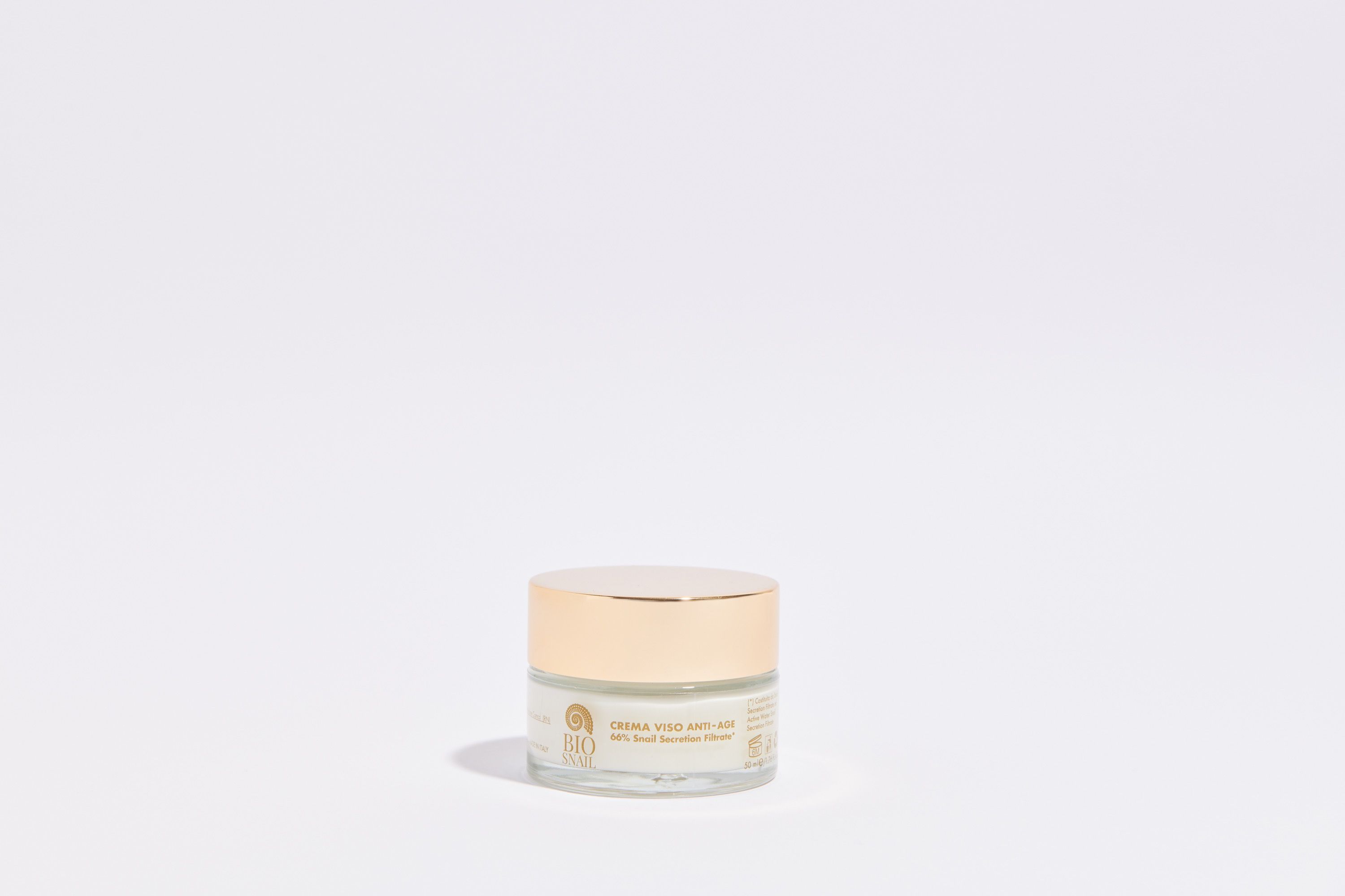 Bio Snail  Daily Hydration, Crema Viso Anti-Age 66% Snail Secretion Filtrate