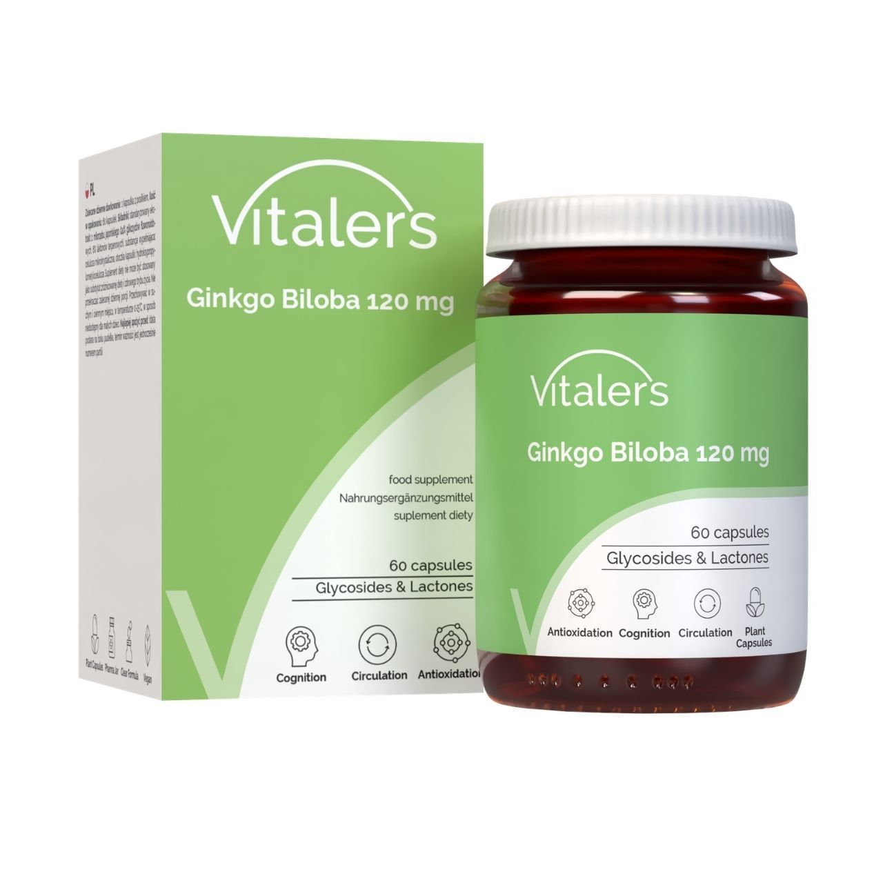 Vitaler’s Ginkgo Biloba 120 mg 60 St Kapseln