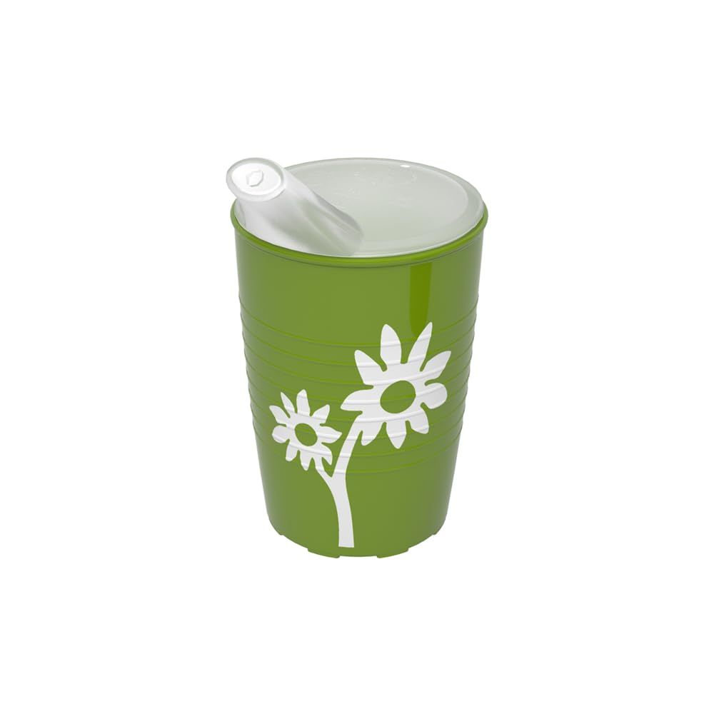 Ornamin Becher mit Antirutsch-Trick Blume Schnabelaufsatz kleiner Öffnung 1 St