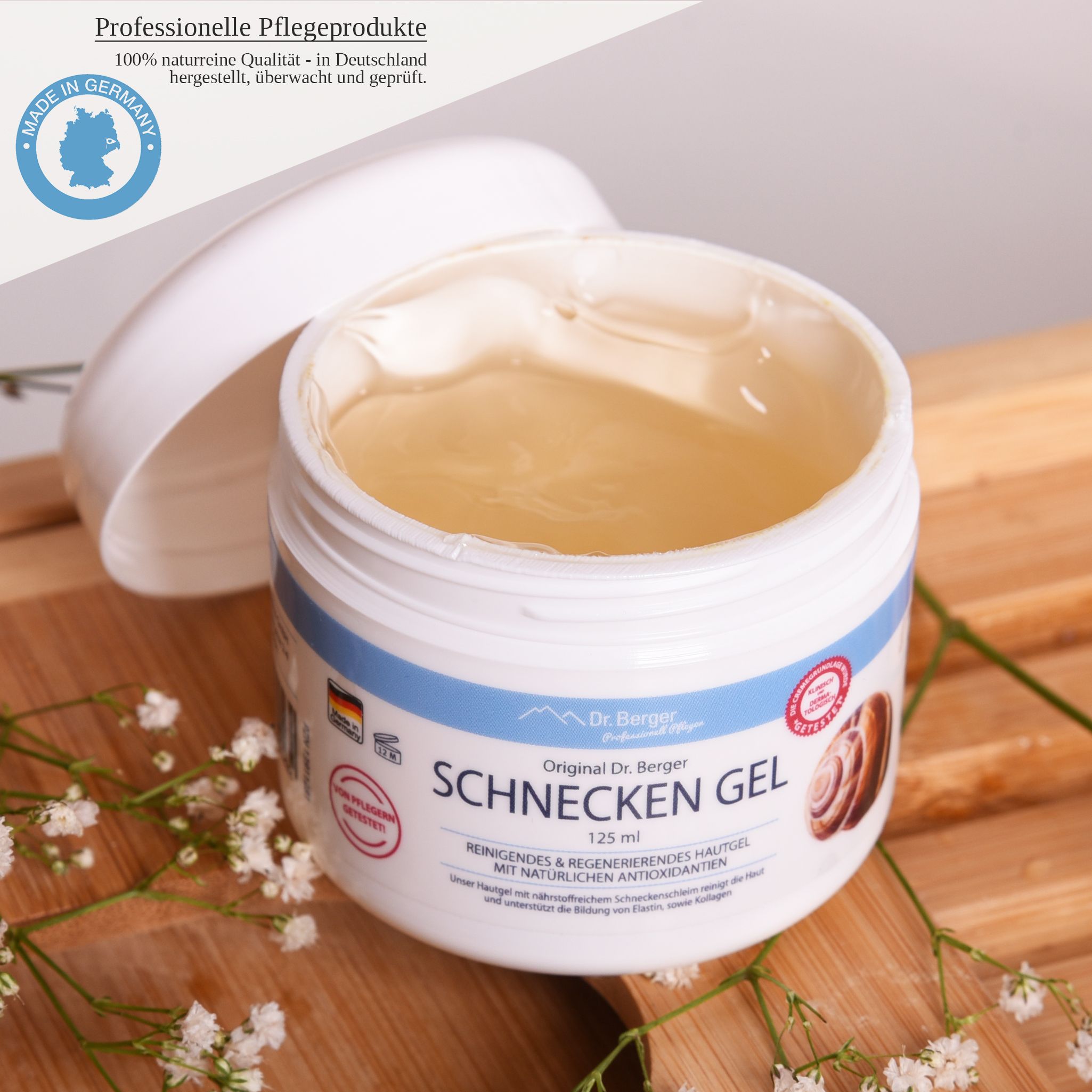 Original Dr. Berger Schnecken Gel 125 ml