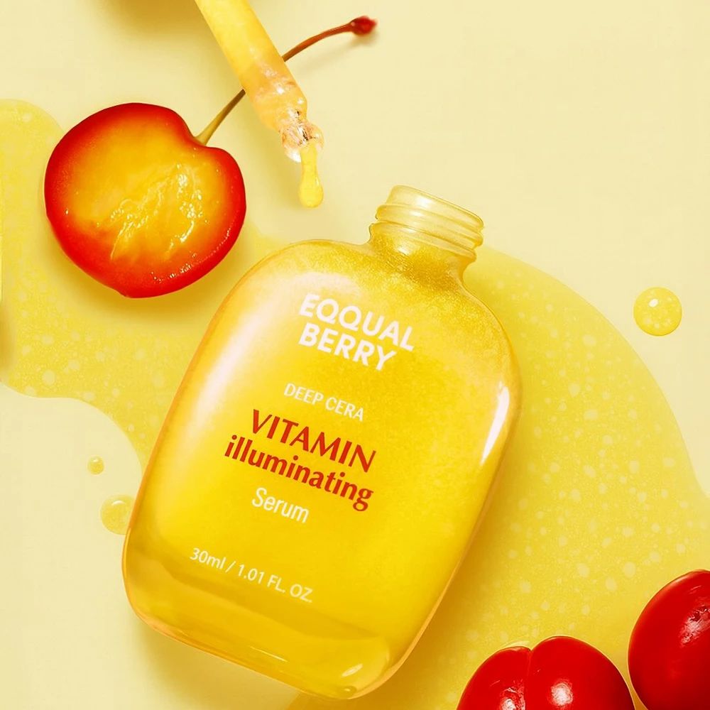 EQQUALBERRY Vitamin Illuminating Serum – Aufhellendes Gesichtsserum mit Vitaminen