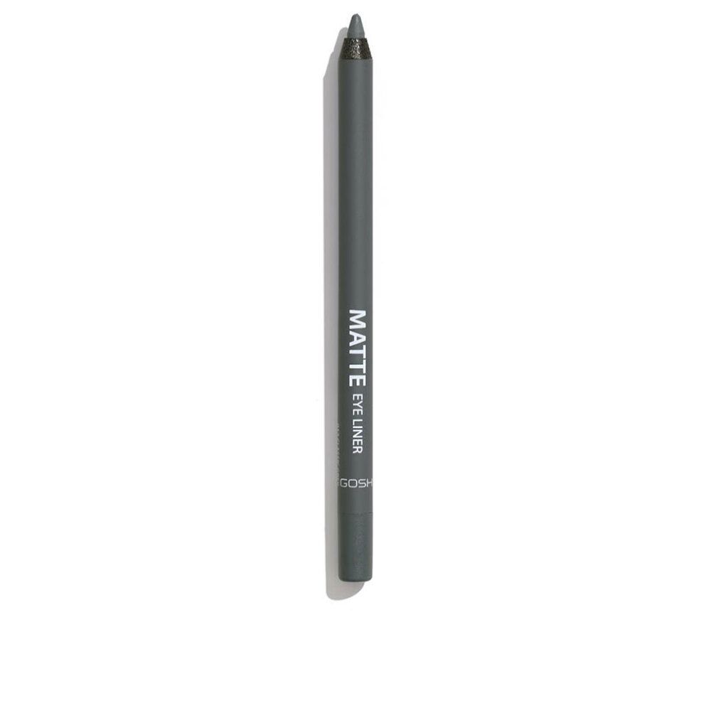 Grauer Eyeliner-Stift. Aufschrift: Matte Eyeliner, GOSH.