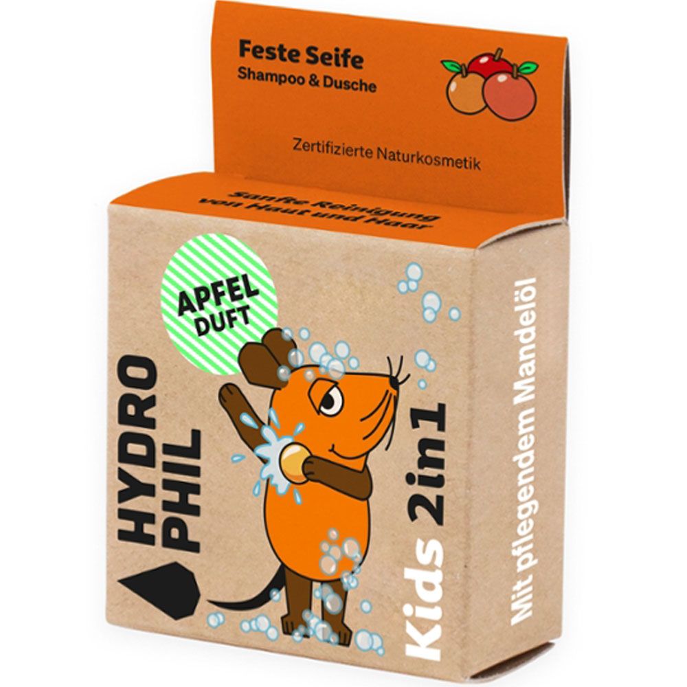 Hydrophil Kids Shampoo & Dusche Maus Apfel 60 g