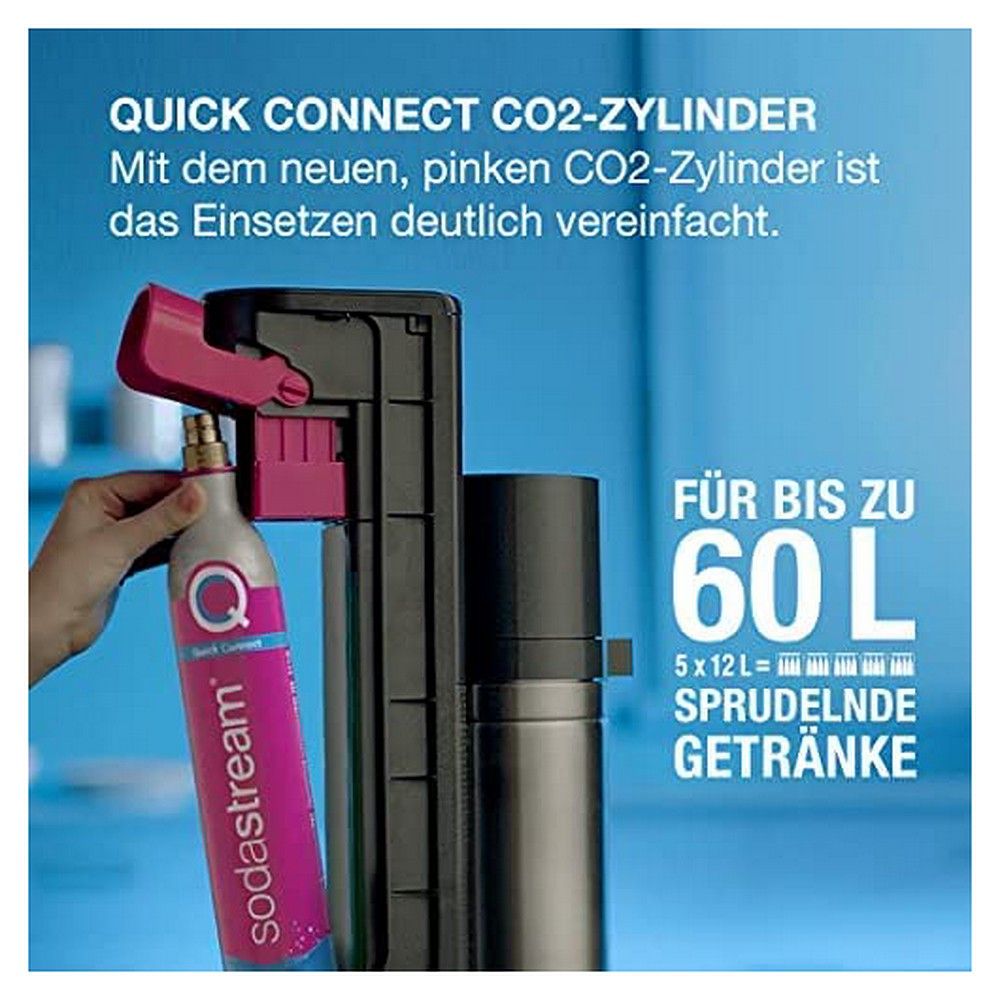 SodaStream DUO Reservezylinder, 60 L