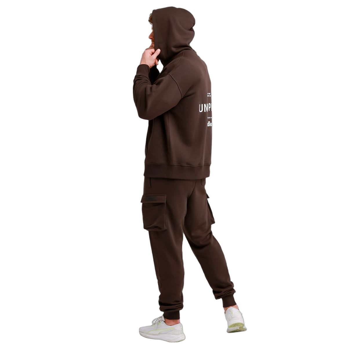 GymBeam Jogginghose Herren regular im Cargo-Stil in Brown