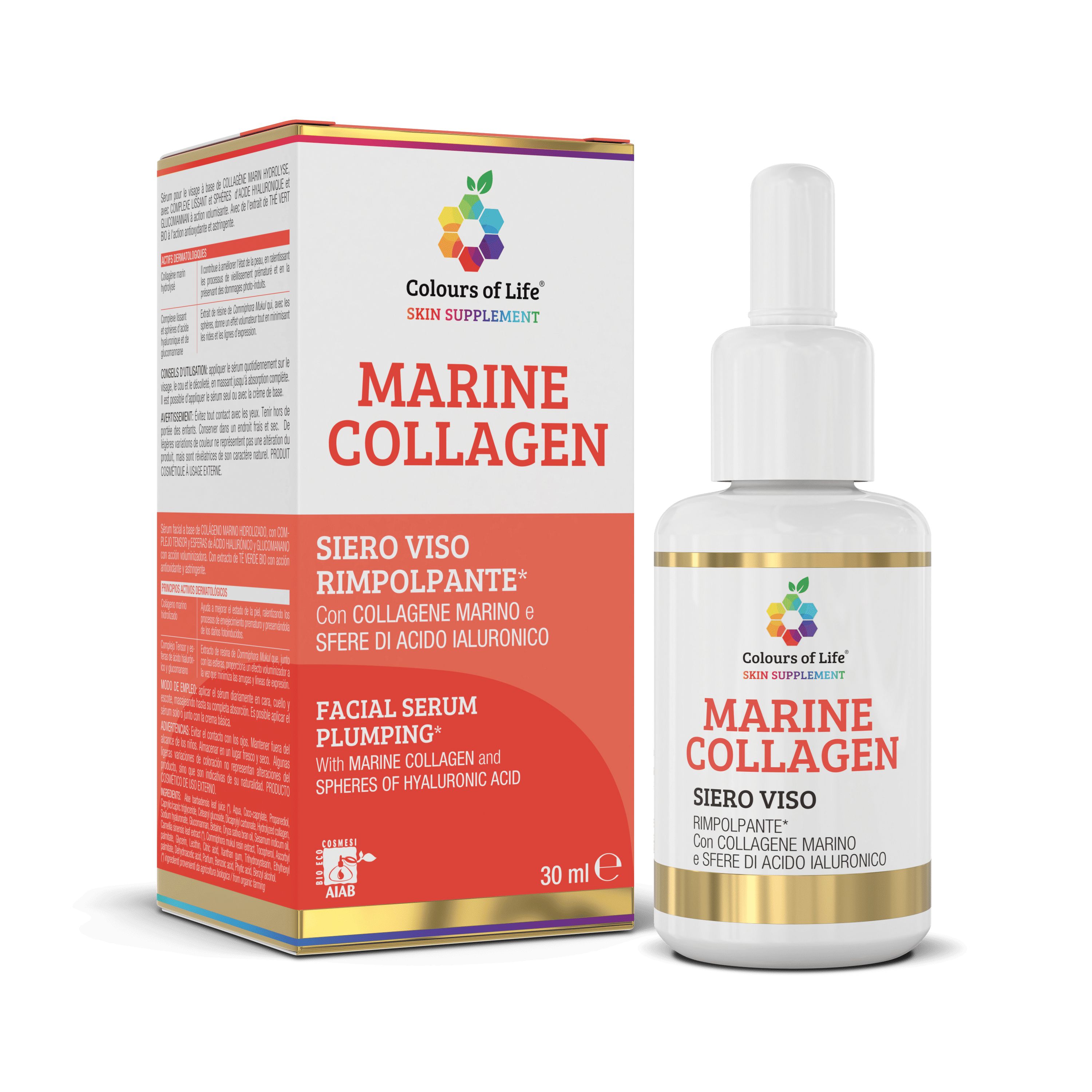 Colours Of Life Gesichtsserum Marine Collagen