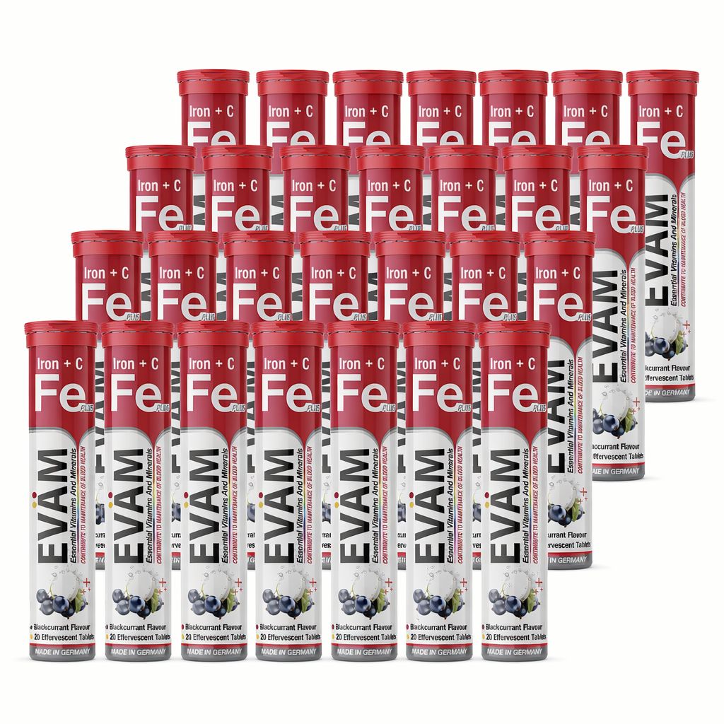 Zink + Vitamin C Brausetabletten - 24er Pack 480 St