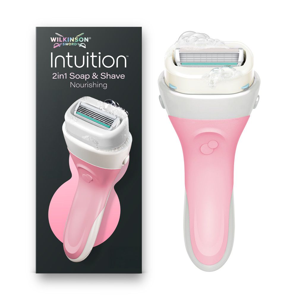Wilkinson Sword Intuition 2in1 Soap & Shave Nourishing Rasierer 1 St