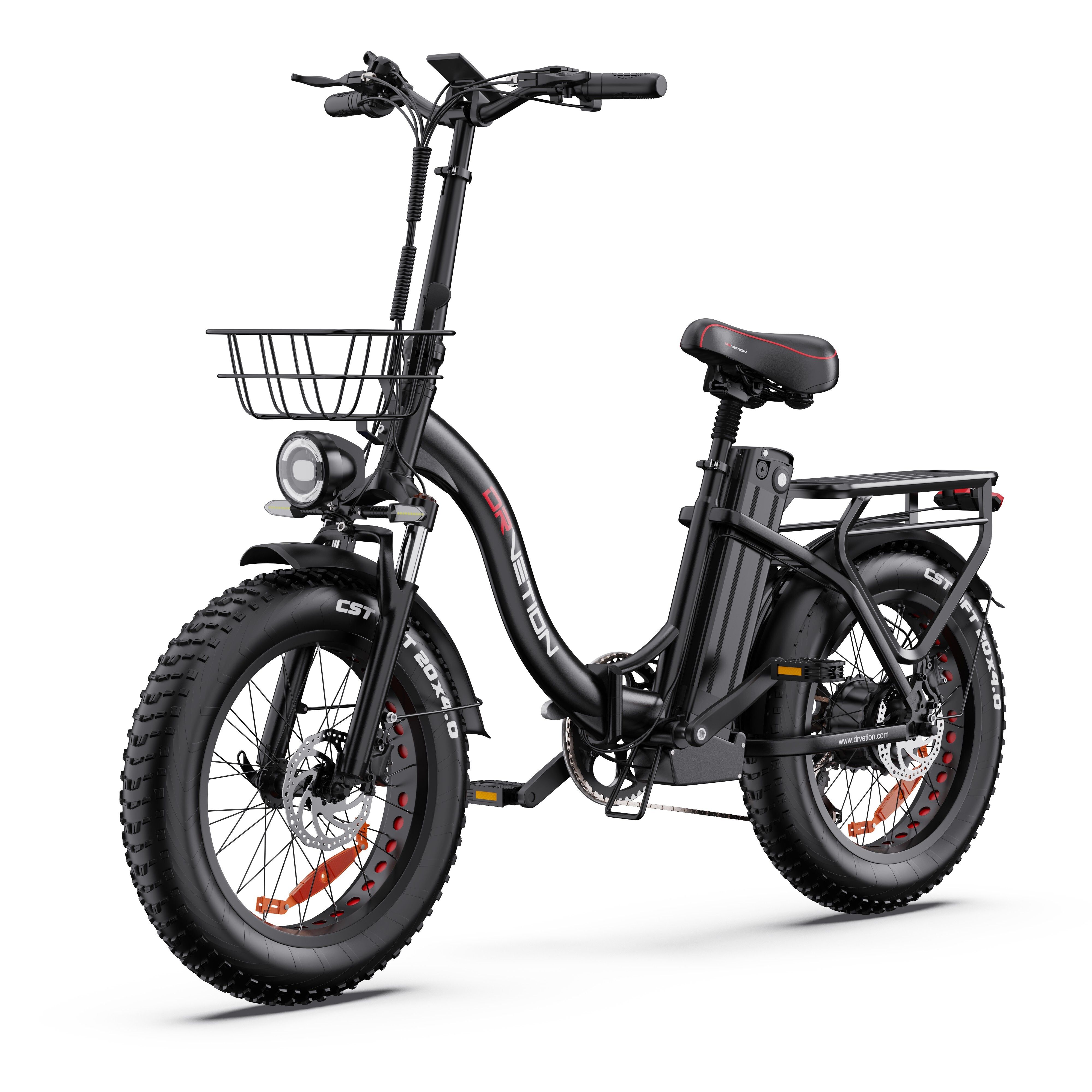 Drvetion Ct20 PRO MAX Faltbares Elektrofahrrad mit 48V 20Ah Samsung-Akku 1 St