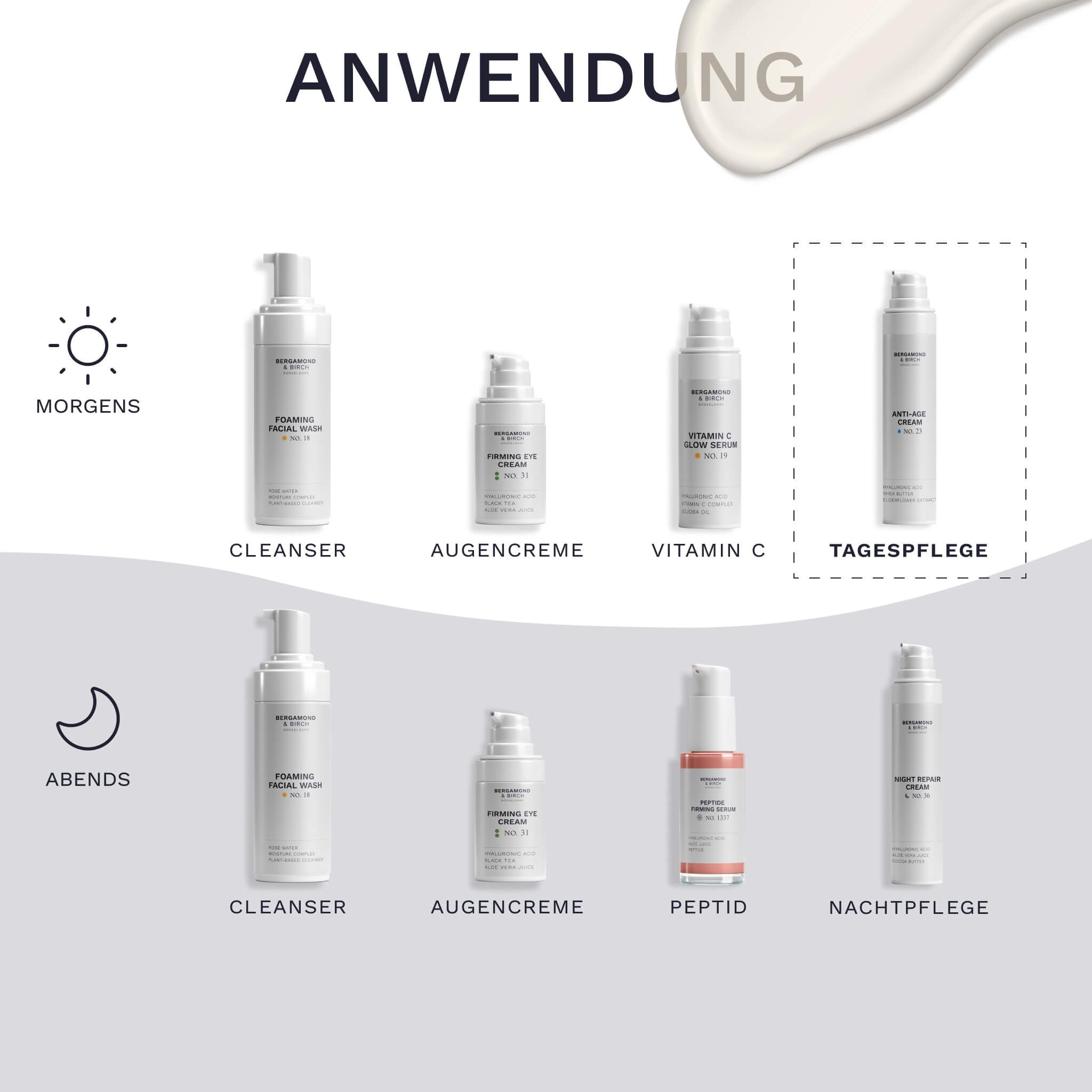 BERGAMOND & BIRCH HYDRATÉ No. 23 – Anti-Age Tagescreme