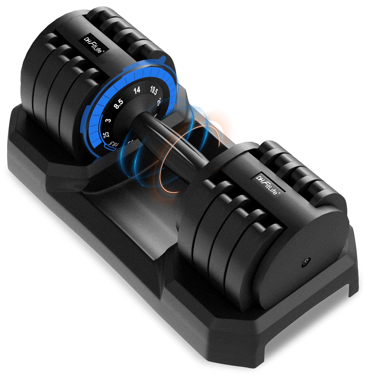 DH FitLife 25 kg Verstellbare Hanteln